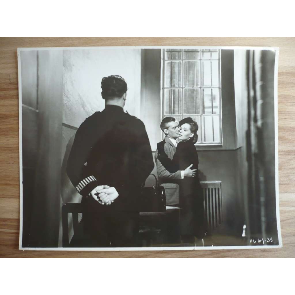 Fotoska - Jde o můj život (film UK 1947 - režie Ronald Neame, hrají Hugh Williams, Marius Goring, Francis L. Sullivan) - ORIG. CINEMA-PHOTO