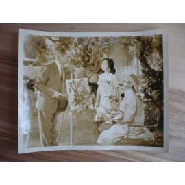 Fotoska - herečka Ann Blythe, herec Robert Montgomery - ORIG. CINEMA-PHOTO