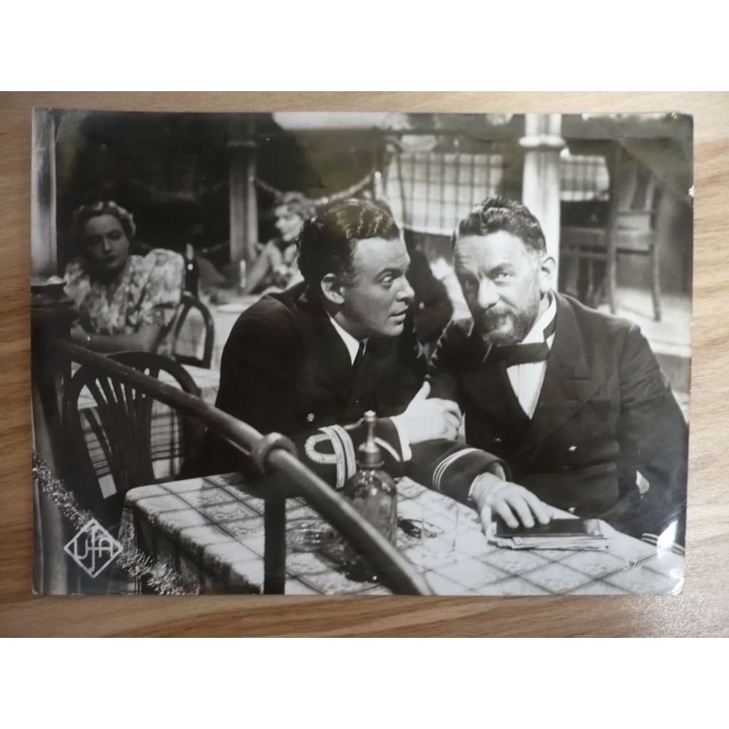 Fotoska - Der Grüne Domino (film Německo 1935 - režie Herbert Selpin, hrají Theodor Loos, Waldemar Leitgeb, Erika von Thellmann) - ORIG. CINEMA-PHOTO