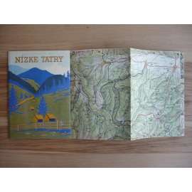 Mapa - Nízké tatry - Slovensko