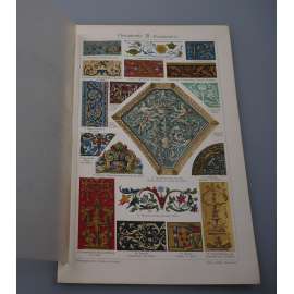 Ornamenty Renesance (barevná chromolitografie)