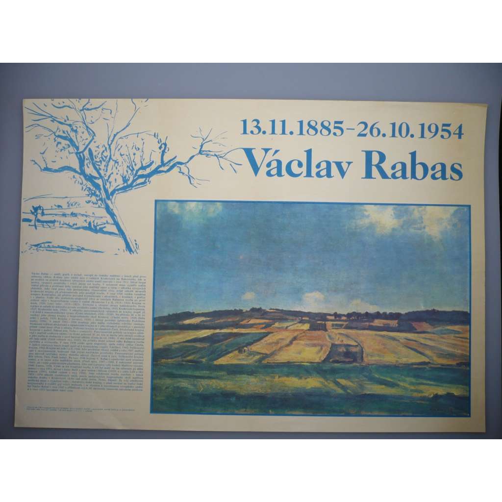 Václav Rabas 1885 - 1954, malíř, grafik, sochař - vydáno 1985