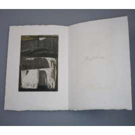 Josef Saska (1949) - PF 1984, Krajina - Kombinovaná technika, signovaná grafika