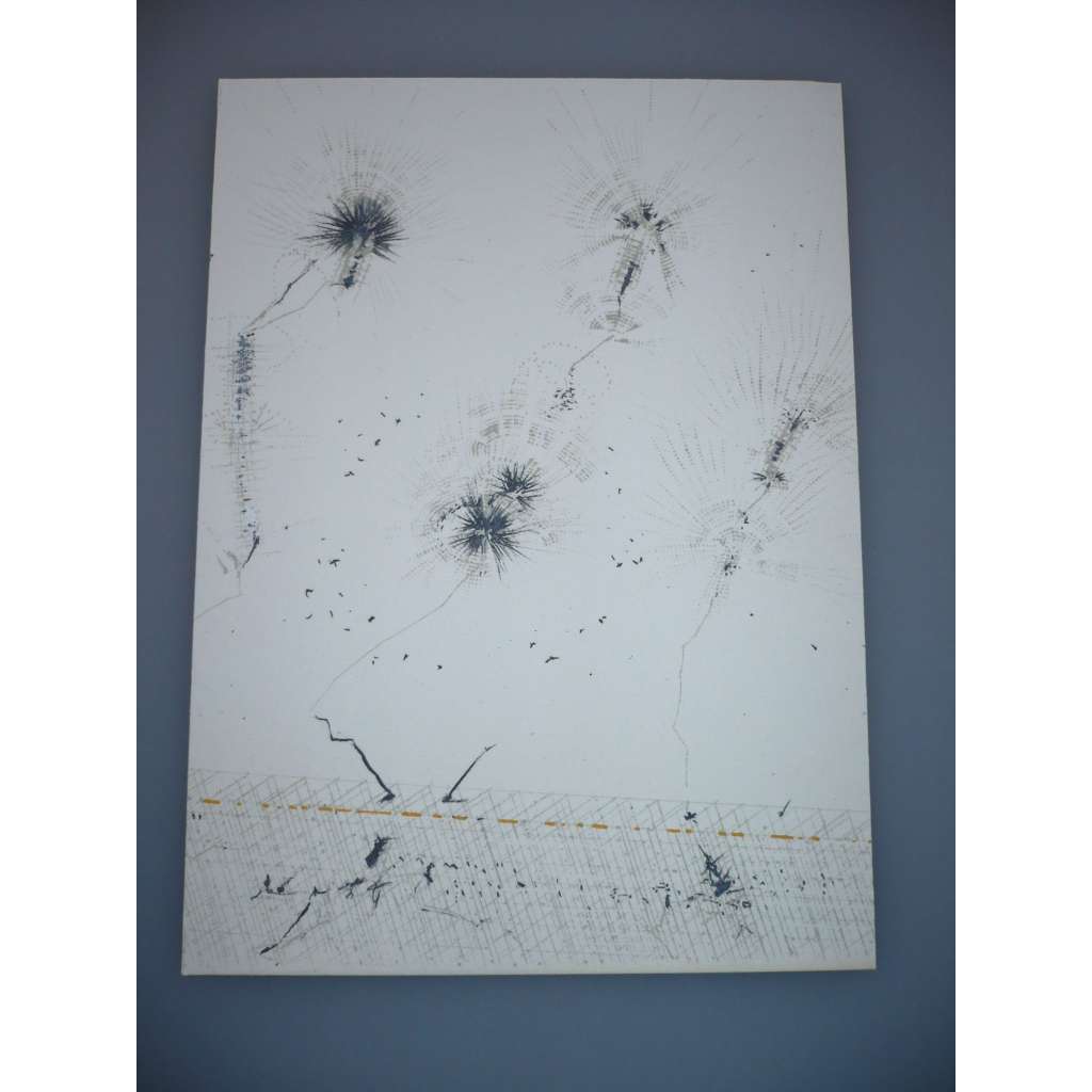 Jiří Lindovský (1948) - Serigrafie, signovaná grafika