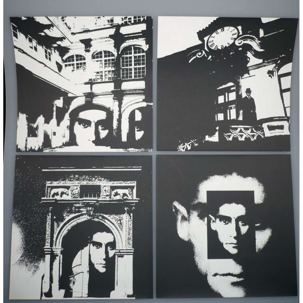 Jan Kristofori (1931 - 2004) -  Franz Kafka soubor sedmi serigrafií signováno autorem