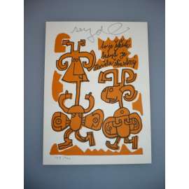 Zdenek Seydl (1916 - 1978) - Štěstí - Litografie, signovaná grafika