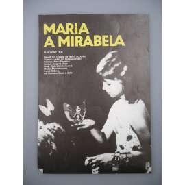 Maria a Mirabela v Tranzistorii (filmový plakát, papírová fotoska, slepka, film Rumunsko 1989, režie Ion Popescu-Gopo, Hrají: Grigore Grigoriu, Jorj Voicu, Horatiu Malaele)