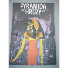 Pyramida hrůzy (filmový plakát, film USA 1985, režie Barry Levinson, Hrají: Nicholas Rowe, Alan Cox, Sophie Ward)