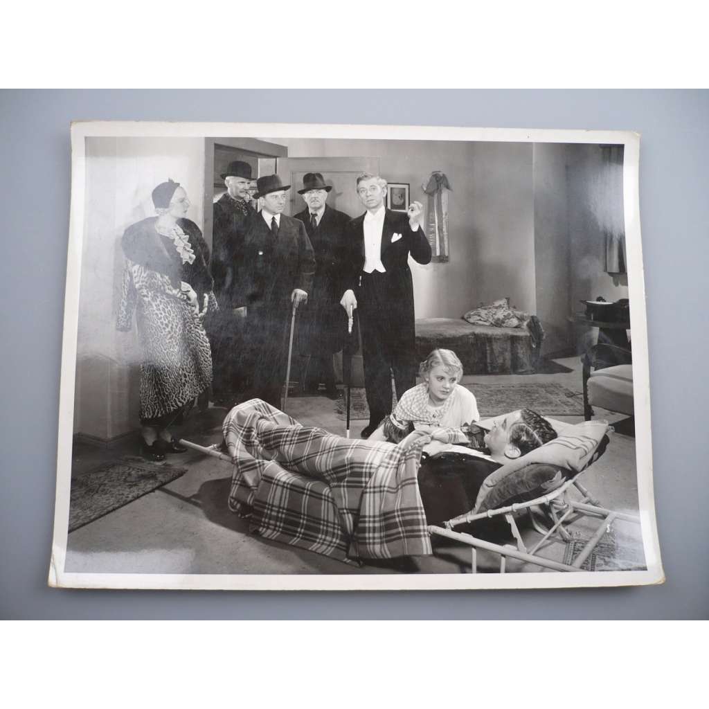 Fotoska - Die gläserne Kugel (film Německá říše 1937, režie E. W. Fiedler, Hrají: Ernst Legal, Theodor Loos, Ernst Dumcke) - ORIG. CINEMA-PHOTO