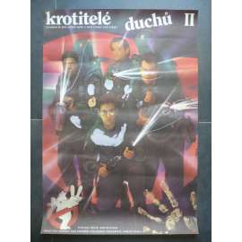 Krotitelé duchů II (filmový plakát, film USA 1989, režie Ivan Reitman, Hrají: Bill Murray, Dan Aykroyd, Sigourney Weaver)