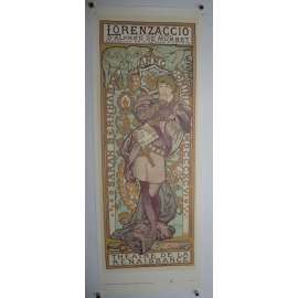 Lorenzaccio - Alfons Mucha (1860 - 1939) - plakát