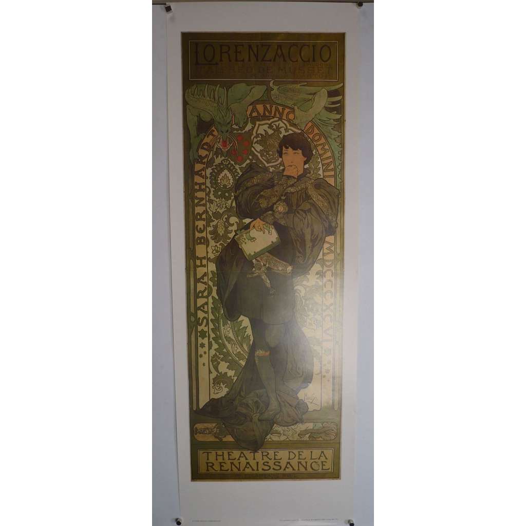 Lorenzaccio - Alfons Mucha (1860 - 1939) - plakát