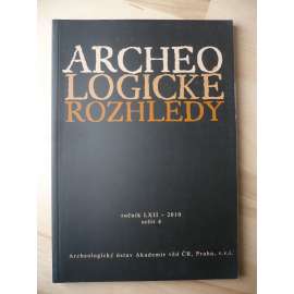 Archeologické rozhledy. Ročník LXII. 2010. Sešit 4 [archeologie]