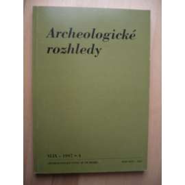 Archeologické rozhledy. Ročník XLIX. 1997. Sešit 4 [archeologie]