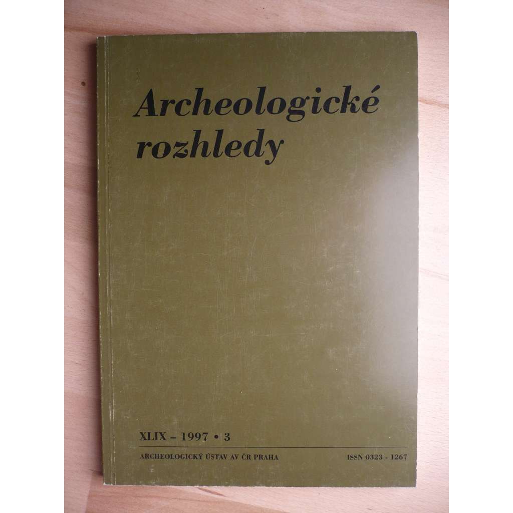 Archeologické rozhledy. Ročník XLIX. 1997. Sešit 3 [archeologie]