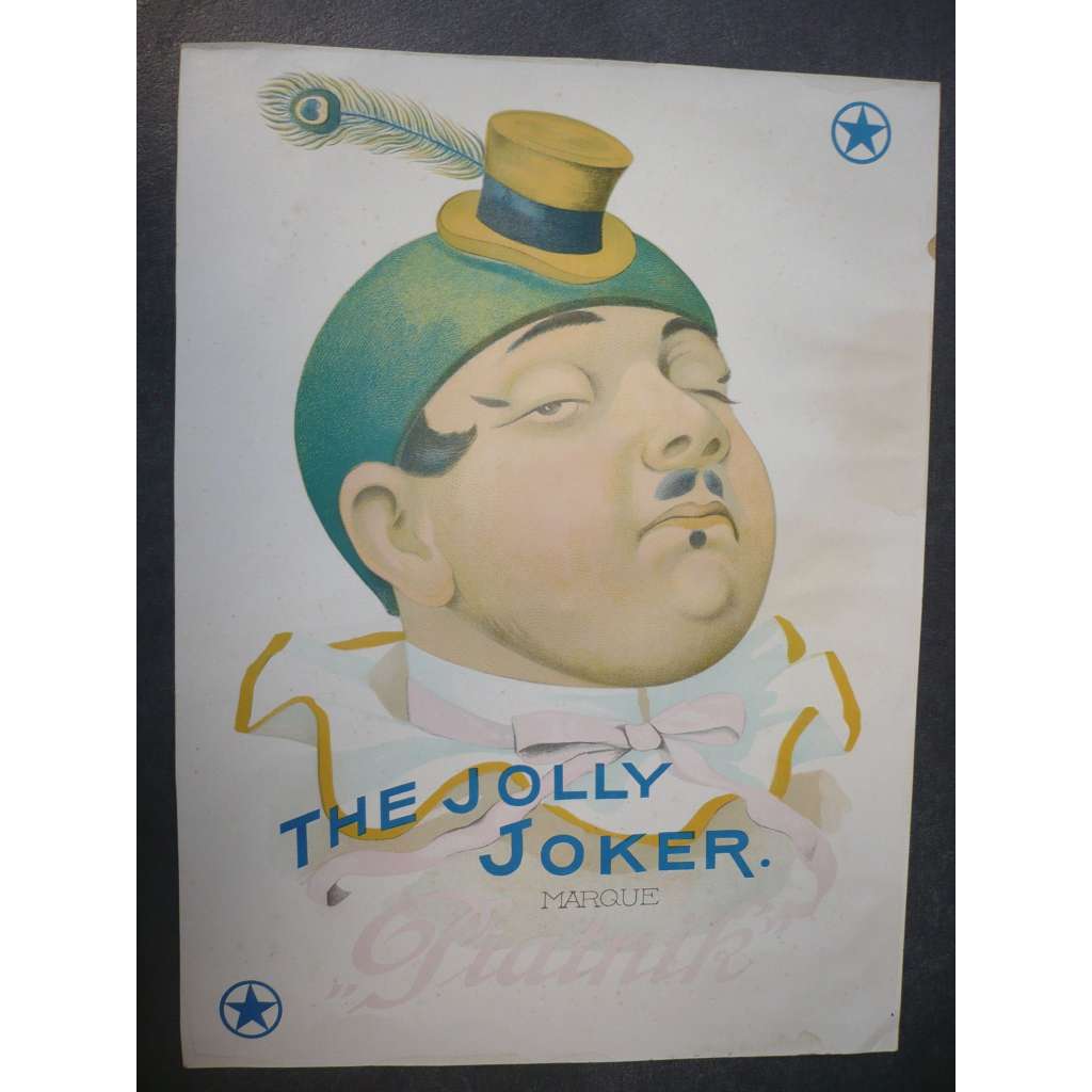 The Jolly Joker - Žolík, Piastnik, karty, Marque - plakát