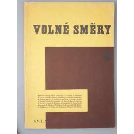 Volné směry: Umělecký měsíčník. Číslo 6. Ročník XXXIII. 1936 - 1937