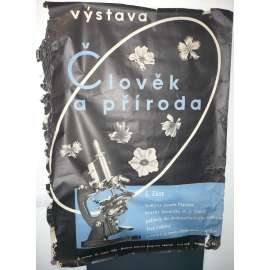 Výstava: Člověk a příroda. I. část: květiny Josefa Mánesa, kresby botanika A. J. Cordy. SVU Mánes 1934. Autor: František Muzika - plakát