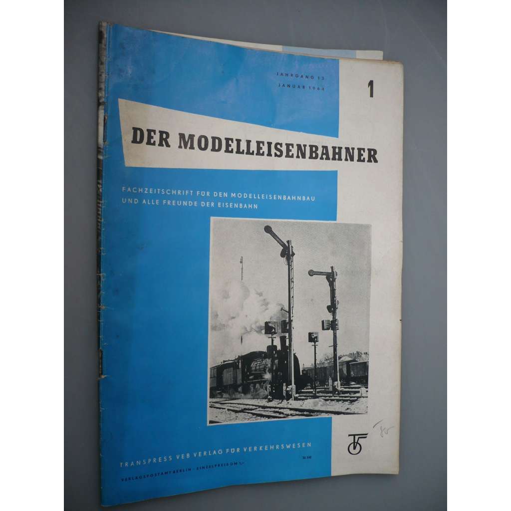 Der Modelleisenbahner 1 [železnice, vlaky, vláčky, modely]