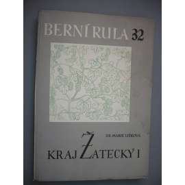 Berní rula svazek 32 I. díl - Kraj Žatecký - rok 1954