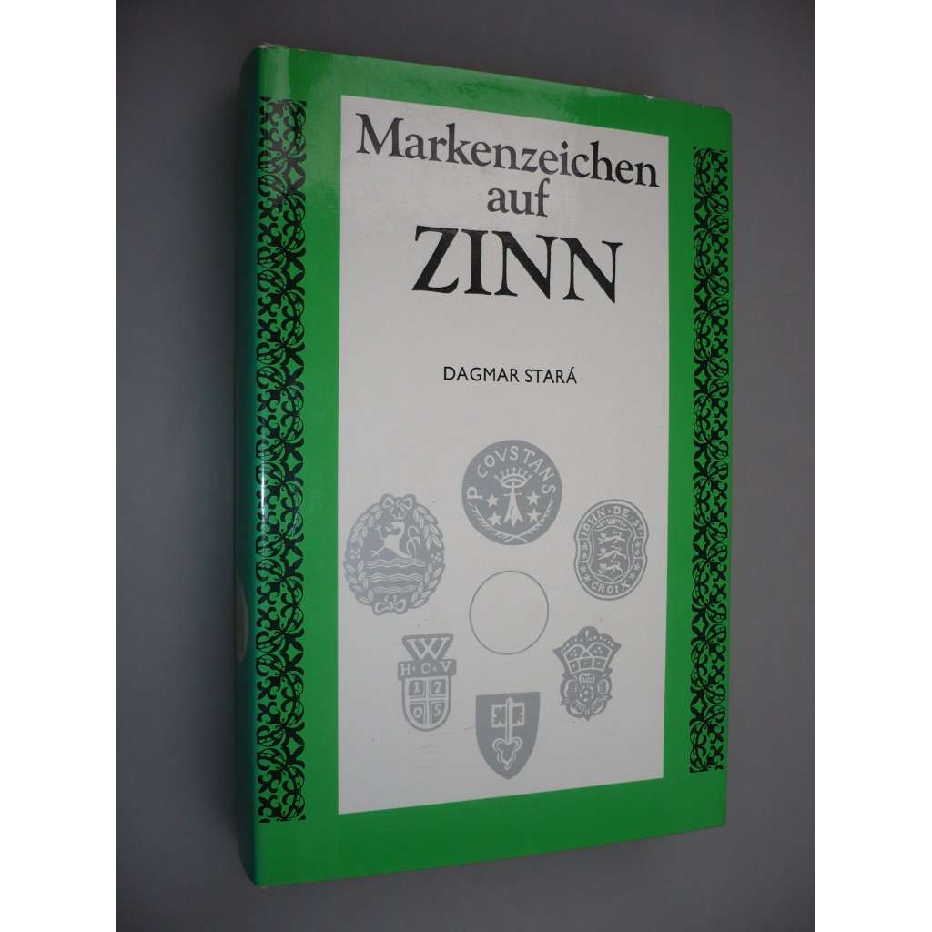 Markenzeichen auf Zinn [Puncovní značka na cínu, cín, značky cínu]