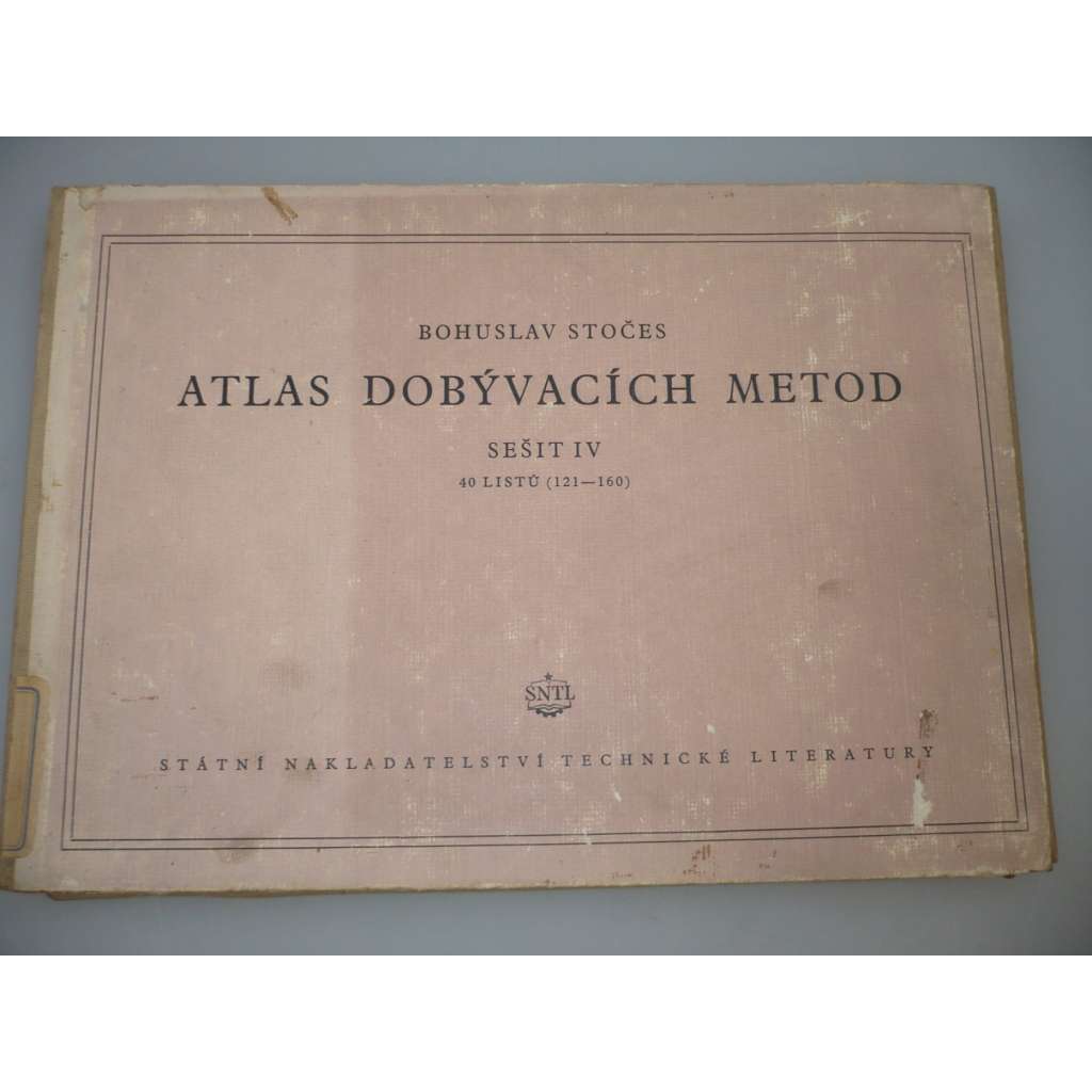 Atlas dobývacích metod. Sešit IV. 40 listů (121 - 160) [hornictví]