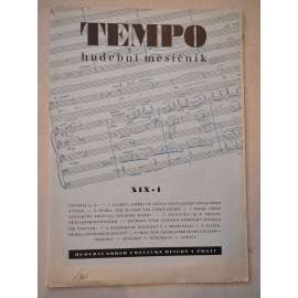 Tempo hudební měsíčník XIX-1