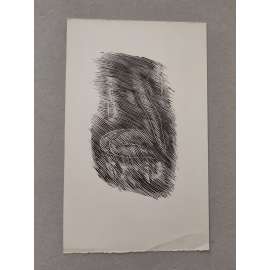 Josef Šíma (1891 - 1971) - Akt - dřevoryt 1957, grafika, nesignováno
