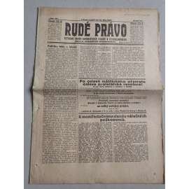 Rudé právo (31.10.1926) Ročník VII. - 1. republika, staré noviny