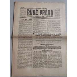 Rudé právo (31.10.1926) Ročník VII. - 1. republika, staré noviny