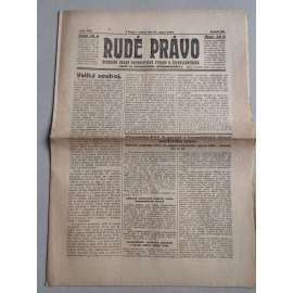 Rudé právo (27.8..1926) Ročník VII. - 1. republika, staré noviny