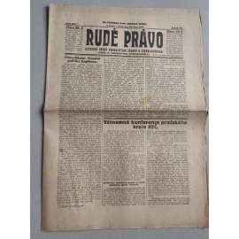 Rudé právo (19.10.1926) Ročník VII. - 1. republika, staré noviny