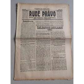 Rudé právo (21.10.1926) Ročník VII. - 1. republika, staré noviny
