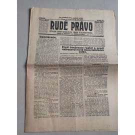 Rudé právo (21.10.1926) Ročník VII. - 1. republika, staré noviny