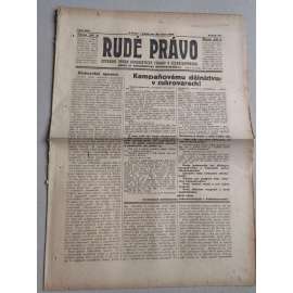 Rudé právo (22.10.1926) Ročník VII. - 1. republika, staré noviny