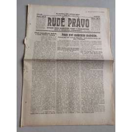 Rudé právo (4.8.1926) Ročník VII. - 1. republika, staré noviny