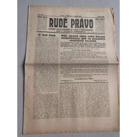 Rudé právo (6.8.1926) Ročník VII. - 1. republika, staré noviny