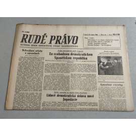 Rudé právo (29.1.1946) - staré noviny