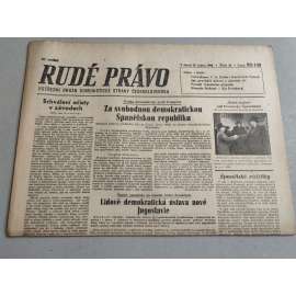 Rudé právo (29.1.1946) - staré noviny