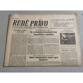 Rudé právo (29.1.1946) - staré noviny