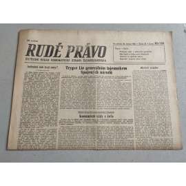 Rudé právo (30.1.1946) - staré noviny