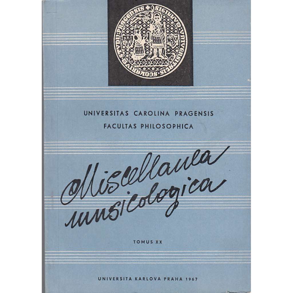 Miscellanea Musicologica XX./1967