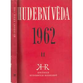 Hudební věda 1962 / II.