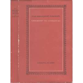 Vzpomínky na literaturu [edice Knihovna klasiků, Ivan Sergejevič Turgeněv]