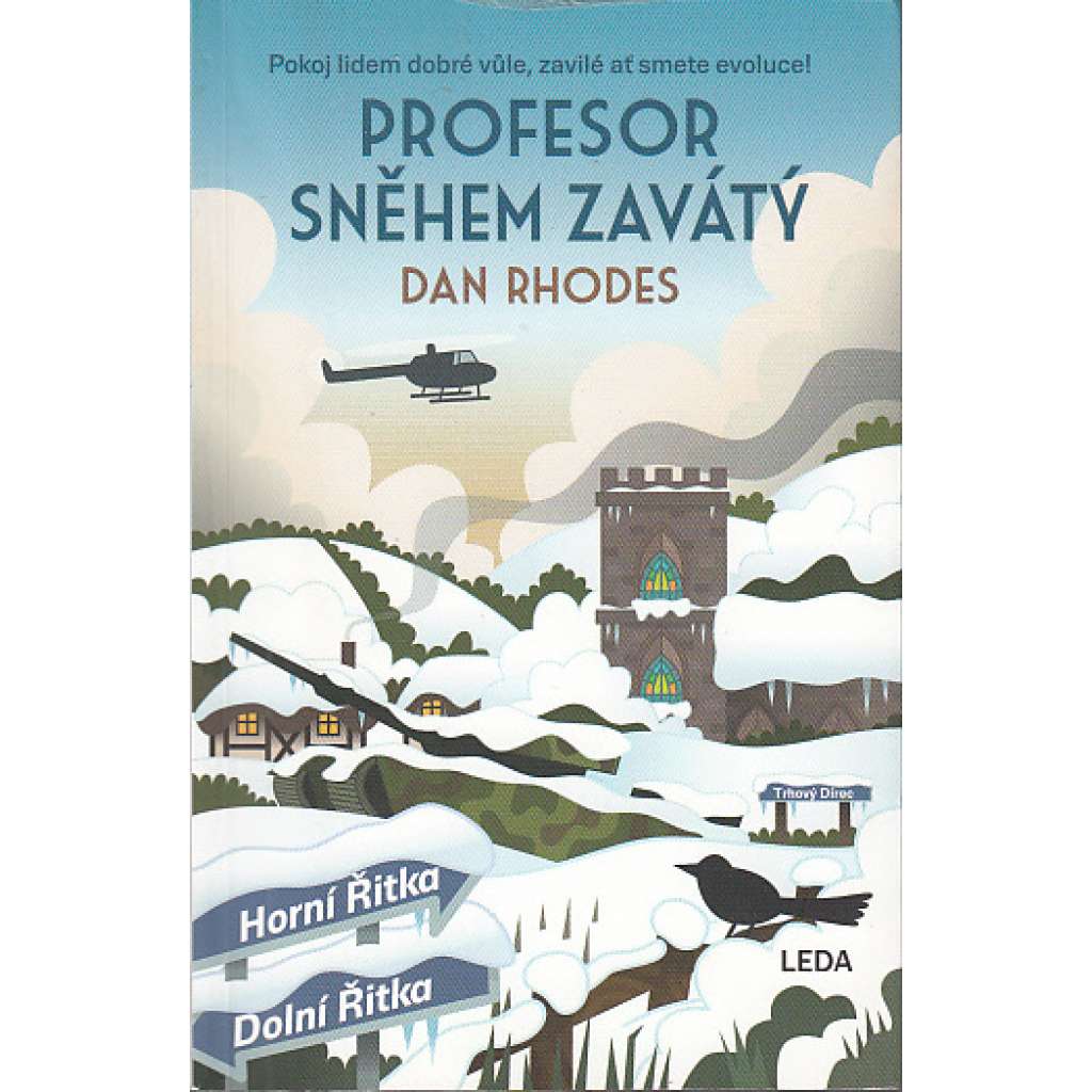 Profesor sněhem zavátý