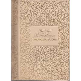 Vybrané básně Boleslava Jablonského (secesní vazba Otto)