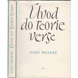 Úvod do teorie verše Úvod do teorie verše