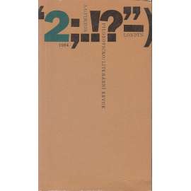 Rozmluvy - Literární a filozofická revue, 1984 (exil)