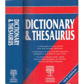 Dictionary a thesaurus