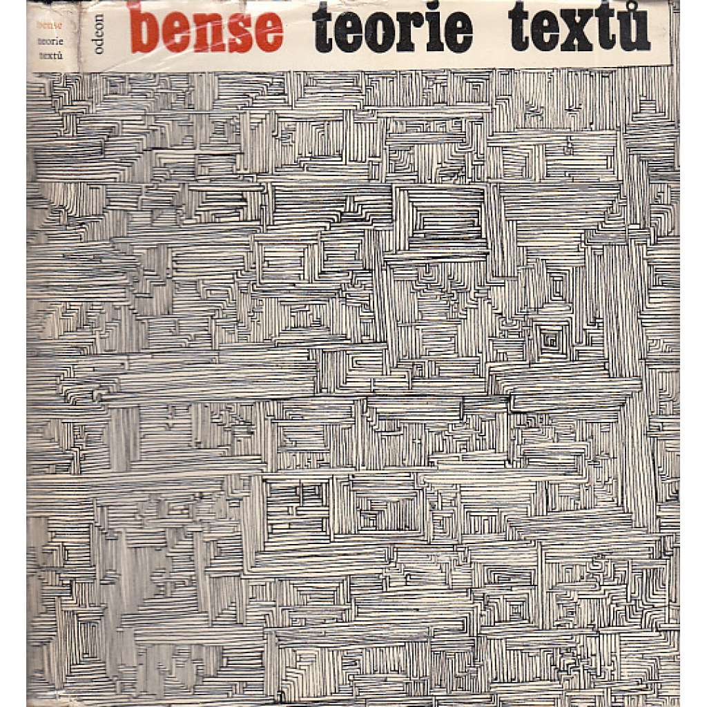 Teorie textů [Bense, překlad Grogerová a Hiršal]